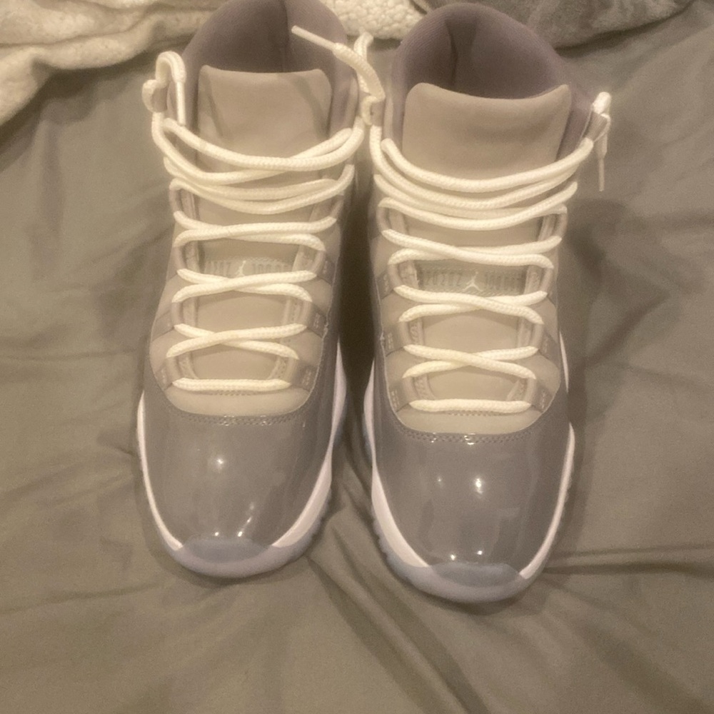 Jordan 11 Retro High Cool Grey worn lightly